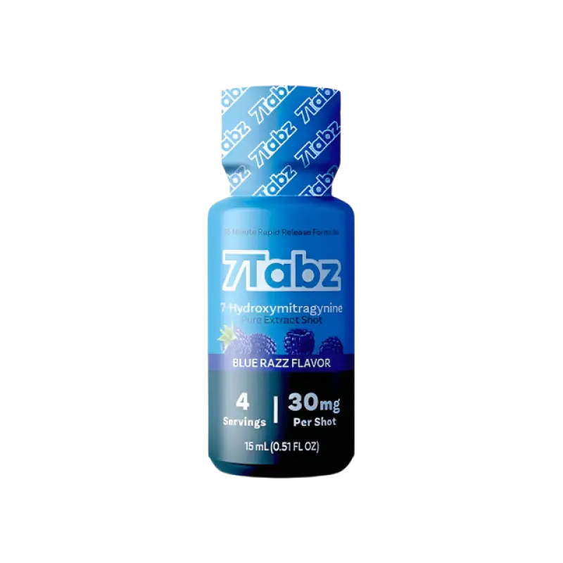 Blue Razz liquid shot