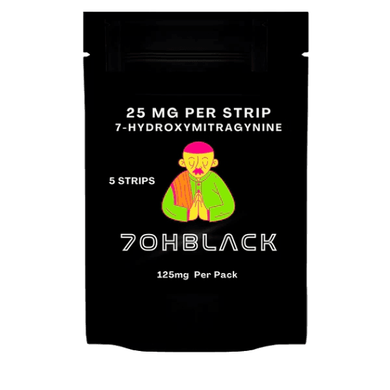 25mg 7-OH sublingual strip