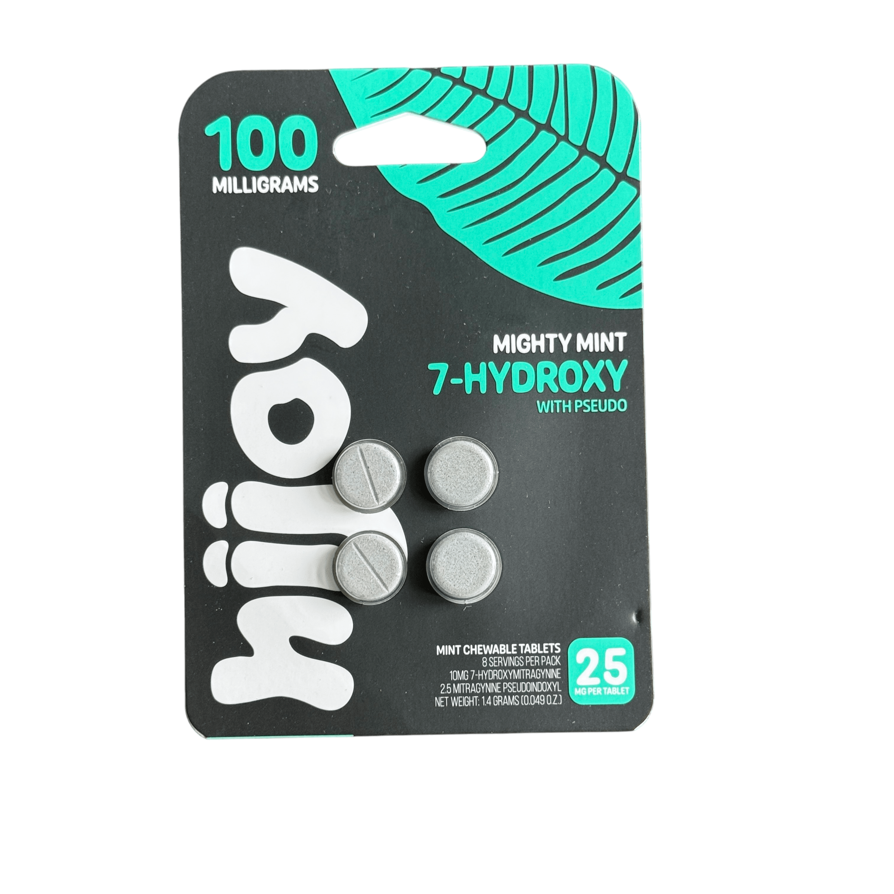 7-OH + pseudo Mighty Mint tablet