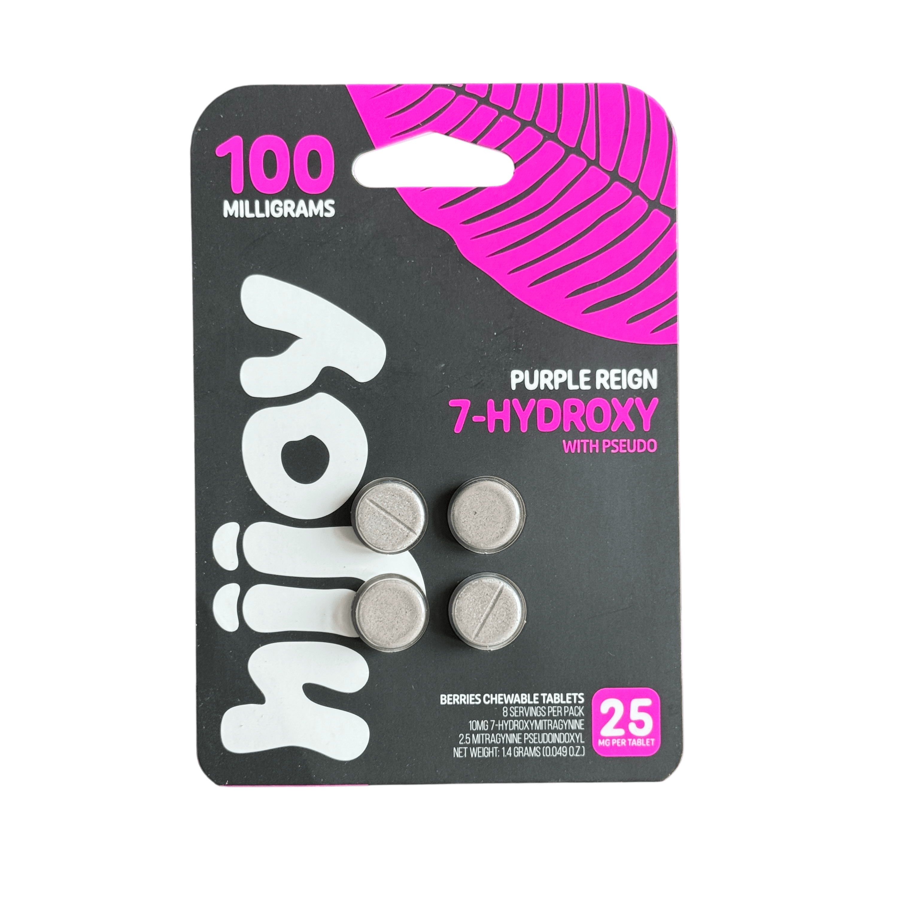7-OH + pseudo Purple Reign tablet