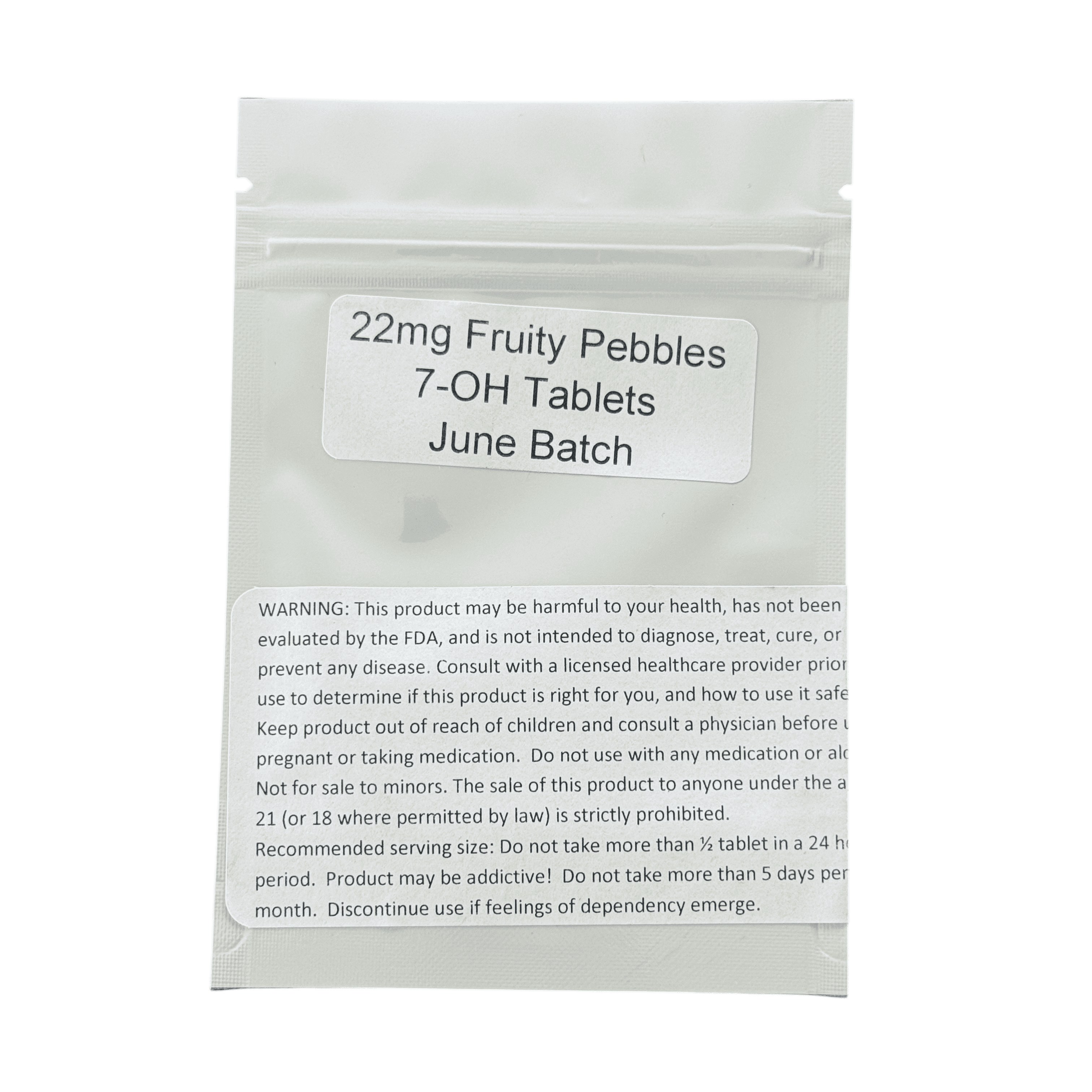 22mg Fruity Pebbles tablet