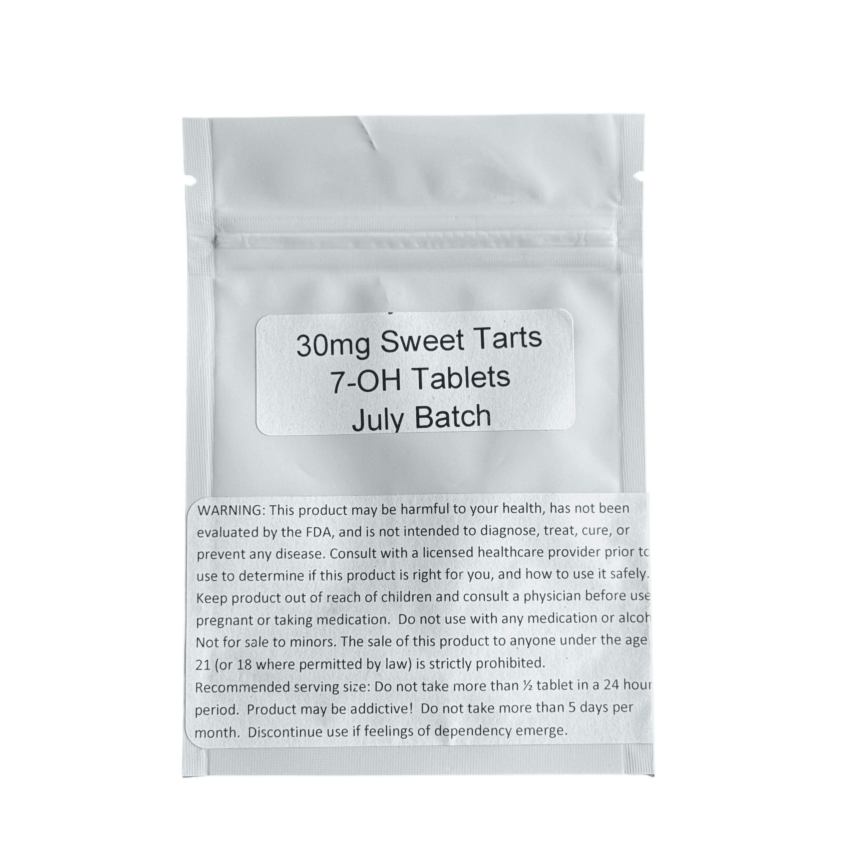30mg Sweet Tart 7-OH tablet