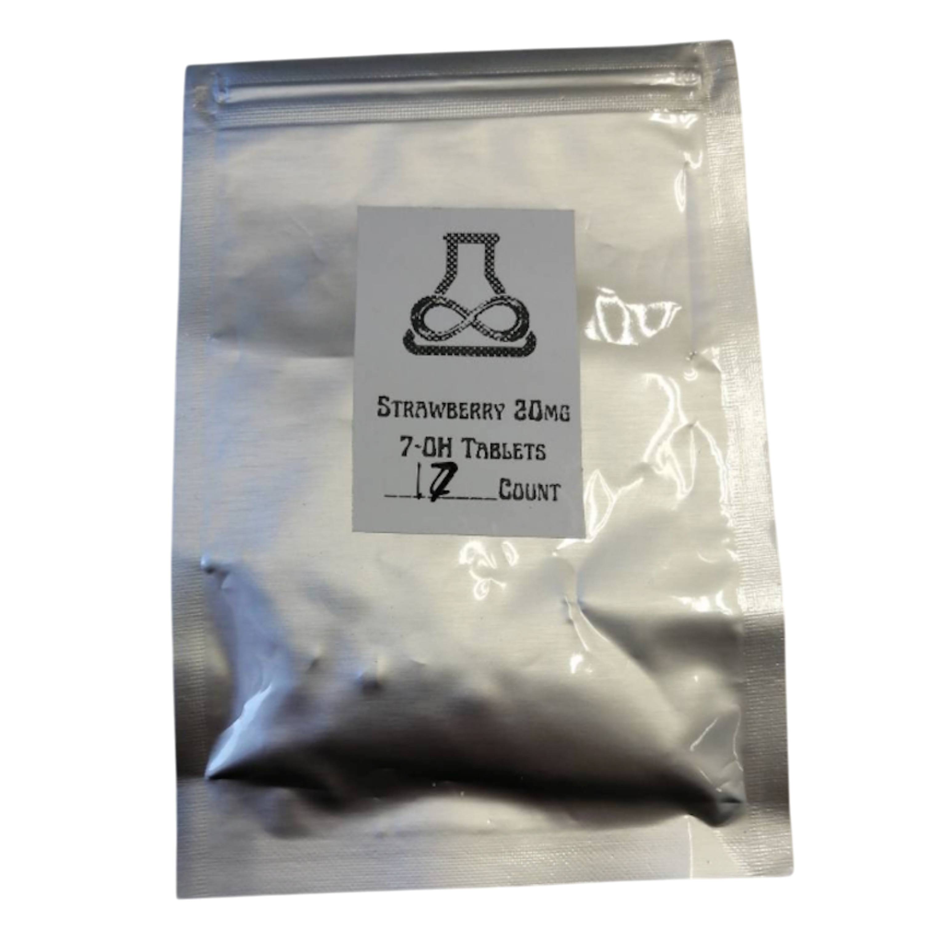 20mg Strawberry 7-OH tablet