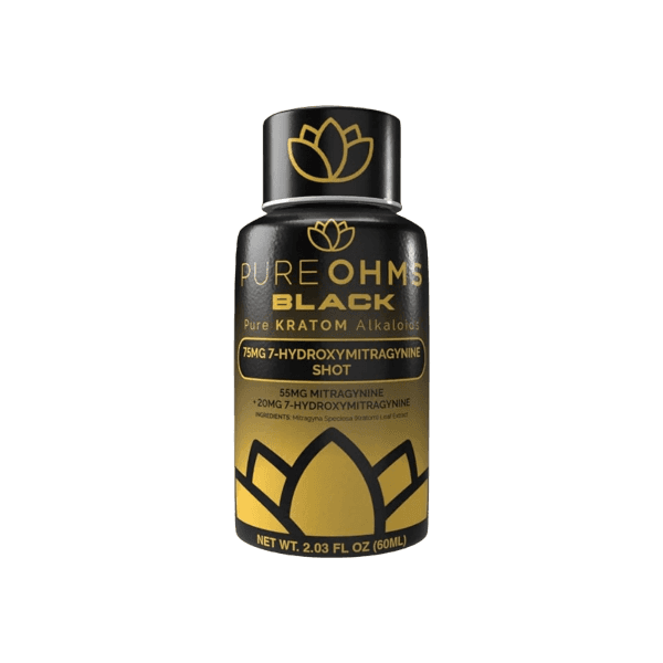 Black liquid shot